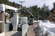 В Греции сотни домов шестые сутки остаются без электричества