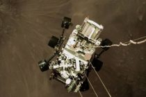 ЕСТЬ ЛИ ЖИЗНЬ НА МАРСЕ? NASA получило снимки, сделанные в момент посадки марсохода Perseverance на Красную планету