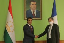Председатель Маджлиси милли Рустами Эмомали встретился с Чрезвычайным и Полномочным Послом Франции в Республике Таджикистан Мишелем Тарраном
