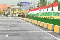 Открытие автомобильного моста в Яванском районе при участии Главы государства Эмомали Рахмона
