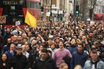 В Лондоне 13 человек задержали на протестах против «коронавирусных» ограничений