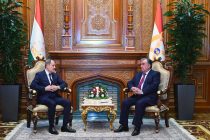 Президент Республики Таджикистан Эмомали Рахмон принял Министра иностранных дел Азербайджанской Республики Джейхуна Байрамова
