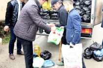 В преддверии Навруза 100 нуждающимся семьям в Душанбе оказана единовременная материальная помощь