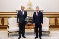 Президент Узбекистана Шавкат Мирзиёев принял посла Таджикистана