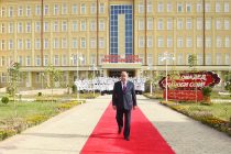 Президент Эмомали Рахмон сдал в эксплуатацию Областную больницу инфекционных заболеваний в Дангаринском районе