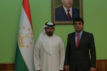Председатель Маджлиси милли, Председатель города Душанбе Рустами Эмомали встретился с Президентом Азиатской велосипедной Конфедерации господином Усамой ал-Шафаром