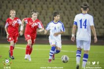 Чемпионат CAFA-2021: женская юниорская сборная Таджикистана (U-17) сыграла вничью с Узбекистаном в стартовом матче