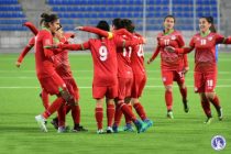 Душанбе примет две группы отборочного турнира Кубка Азии-2022 среди женских сборных