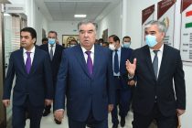 Лидер нации Эмомали Рахмон сдал в эксплуатацию новое здание Министерства финансов Республики Таджикистан