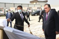 Лидер нации Эмомали Рахмон в Душанбе сдал в эксплуатацию бойню агропромышленного комплекса Общества с ограниченной ответственностью «Мармари»
