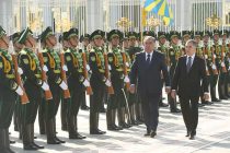 Начался государственный визит Президента Республики Таджикистан Эмомали Рахмона в Туркменистан