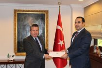 Посол Таджикистана вручил копии верительных грамот заместителю Министра иностранных дел Турции