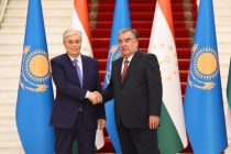 Президент Республики Таджикистан Эмомали Рахмон провел встречу с Президентом Республики Казахстан Касым-Жомартом Токаевым