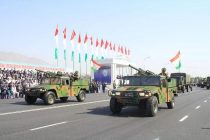 В Согдийской области прошел военный парад, посвященный 30-летию Государственной независимости Таджикистана