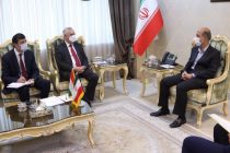 Посол Таджикистана провел встречу с Министром энергетики Ирана