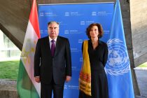Лидер нации Эмомали Рахмон  встретился с Генеральным директором ЮНЕСКО Одри Азуле