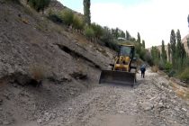 Управление мелиорации и ирригации для реконструкции канала Хорога проложит автодорогу через подножие горы