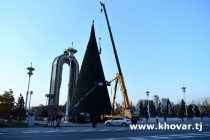 Главную новогоднюю елку в Душанбе украсят самым современным технологическим оборудованием