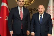 Посол Таджикистана провел встречу с Министром промышленности и технологий Турции