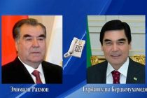 Президент Таджикистана Эмомали Рахмон провел телефонный разговор с действующим Президентом Туркменистана Гурбангулы Бердымухамедовым и избранным Президентом этой страны Сердаром Бердымухамедовым