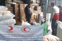 Общество Красного Полумесяца Таджикистана оказало благотворительную помощь нуждающимся в преддверии Дня Матери