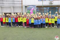 В Душанбе отметили день женского футбола