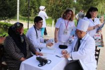Сегодня в честь Всемирного дня здоровья жителям Таджикистана оказаны бесплатные медицинские услуги
