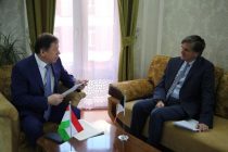 Глава МВД Таджикистана и Посол Франции обсудили сотрудничество в борьбе с терроризмом, экстремизмом