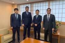 Шараф Шерализода провел встречу с парламентским заместителем министра иностранных дел Японии