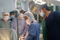 Впервые в Таджикистане была проведена операция эзофагоколопластики при помощи колофарингоанастамоза