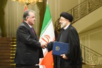 Церемония подписания новых документов о сотрудничестве между Республикой Таджикистан и Исламской Республикой Иран