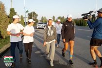 В Таджикистане стартовал марафон бега в честь Международного десятилетия действий «Вода для устойчивого развития, 2018-2028 годы»