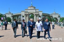 Культурная и деловая делегация Санкт-Петербурга посетила ряд учреждений Душанбе