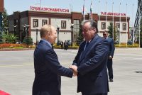 Завершение рабочего визита Президента Российской Федерации Владимира Путина в Таджикистан