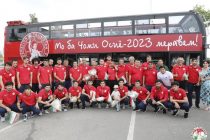 Национальную сборную Таджикистана по футболу тепло встретили в Душанбе