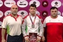 Мухаммадамин Абдуллоев завоевал серебряную медаль на чемпионате Азии в Кыргызстане