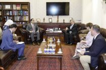 Посол Таджикистана провел встречу с Ректором Университета Анкары