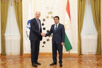 Председатель города Душанбе Рустами Эмомали принял Вице-президента Европейского банка реконструкции и развития Марка Боумана
