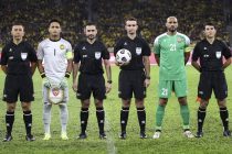 Арбитры из Таджикистана рассудили матчи отборочного турнира Кубка Азии-2023