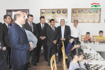 В Душанбе открылся шахматный центр