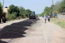 Центральная дорога села Навбахор Матчинского района будет заасфальтирована