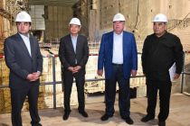 Лидер нации Эмомали Рахмон посетил коллектор агрегатов, здание трансформаторов и машинный зал Рогунской гидроэлектростанции