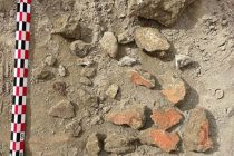 В Бухаре найдены фрагменты настенной росписи, датируемые IV в. до н.э.