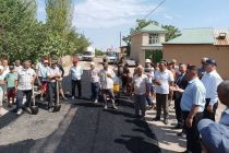 Из текущего ремонта выведено 12 километров дороги от села Навбунёд до села Дахана Аштского района