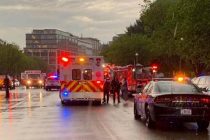 Три человека скончались от удара молнии около Белого дома