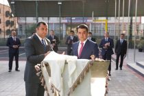 Председатель города Душанбе Рустами Эмомали сдал в эксплуатацию ряд учебных заведений