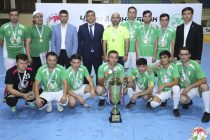 В Душанбе завершился турнир на Кубок «Амонатбанка» по футзалу