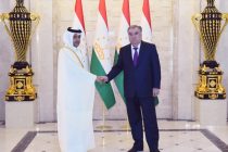 Глава государства Эмомали Рахмон провел встречу со спецпосланником Государства Катар Маджидом Аль-Кахтани