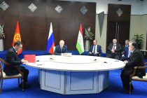 Трехсторонняя встреча глав государств Таджикистана, России и Кыргызстана