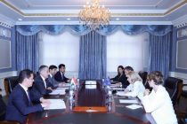 Глава МИД Таджикистана Сироджиддин Мухриддин провел встречу со Спецпредставителем Европейского союза по Центральной Азии Тери Хакалой